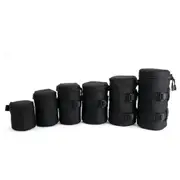 Photographic Accessory Dslr Camera Lens Bag Lens Pouches Waterproof Nylon Lens Case for Canon Nikon Sony Lenses Protector