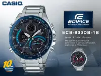 在飛比找Yahoo奇摩拍賣-7-11運費0元優惠優惠-CASIO 手錶專賣店 國隆 ECB-900DB-1B 雙顯