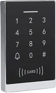 Door Access Control Keypad, T118-L Card Password Door Access Control Keypad,Supporting Card, Password, Card+Password (Silver)