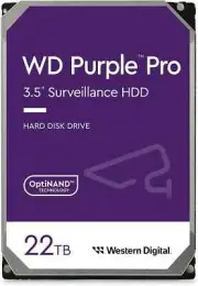 Western Digital 22TB WD Purple PRO Surveillance Internal Hard Drive HDD SATA3
