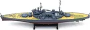 Simulation Ship Model 1:1000 Alloy WWII King George V Battleship Model