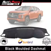 Fits Mitsubishi Triton MQ MR 2015 2016 2017 2019 2021 2022 2023 Black Dashmat*