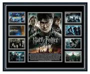 HARRY POTTER COLLECTION DANIEL RADCLIFFE WATSON SIGNED L/E FRAMED MEMORABILIA