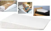 SOFA EXT LARGE Reflux BED PILLOW MEMORY FOAM BACK SUPPORT ACID REFLUX RAISED