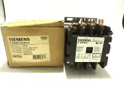 NEW SIEMENS 42BF85AJ CONTACTOR 4 POLE 30-40A 24V COIL