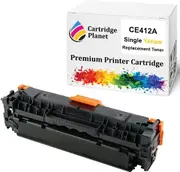 Yellow Compatible Toner Cartridge Replacement for HP 305A CE412A (2,600 Pages) for HP Laserjet Pro 300 Color M351a M375nw Laserjet Pro 400 Color M451dn M451dw M451nw M475dn M475dw