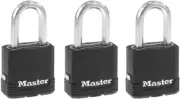 Master Lock Outdoor Key Lock, Heavy Duty Weatherproof Padlock with Cover