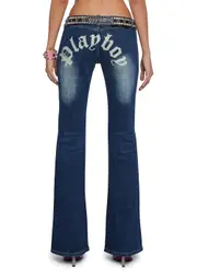[Playboy by Dolls Kill] Provocative Instinct Low Rise Jeans