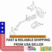 FORD OEM 10-13 Transit Connect Steering Column-Coupling Shield 9T1Z3D677A (for: Ford)
