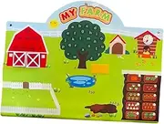 Generic Farm Animals Story Board Set Cartoon for Teaching Classroom Boys, Girls