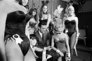 Hugh Hefner the 40 year old Editor Publisher of Playboy Magazine a- Old Photo