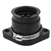 Intake Manifold Carburetor Flange For Grizzly 400 450 Black