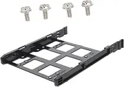 KONTONTY Hard Drive Tray Bracket 3.5 Inch 2.5 Inch Heat Dissipation for Computer Accessory Bay