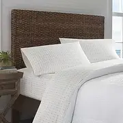 Tommy Bahama - King Sheets, Cotton Percale Bedding Set, Crisp & Cool, Stylish Home Decor (Pineapple Pinstripe Yellow, King)