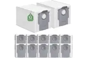 12X Dust Bags For Roborock S8 MaxV Ultra, S8 Max Ultra, Qrevo & Saros Series Robot Vacuums