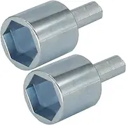 2pcs Scissor Jack Socket Drill Adapter Drive Jacks Socket Power Drills Adapter for Rv Trailer