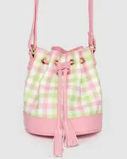 Print Tali Drawstring Bag