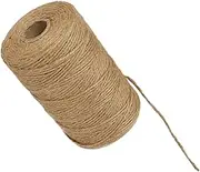 WRITWAA 1 Roll Natural Jute Twine Durable Craft Rope for DIY Projects Gardening Weddings and Party Decorations and Easy to Use