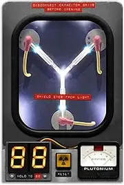 80s Movie Flux Capacitor Sticker Decal Notebook Car Laptop 3.5"x5.5" (Color)