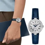 【TISSOT 天梭】官方授權 BELLISSIMA 羅馬機械錶女錶 畢業禮物(T1262071601300)