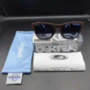 Oakley SE Bike Frogskin Brown/Blue w/ Grey Lenses