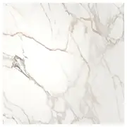 RUNSBÄCK custom made wall panel, white/grey lively marble effect/high pressure porcelain, 1 m²x1.2 cm
