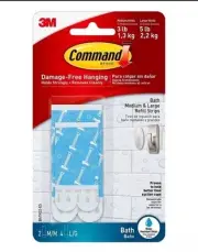 Command Water-Resistant Refill Strips-Assorted (4 packs)