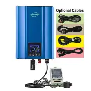 Solar Grid Tie Inverter LCD Wifi Sensor Battery Discharge Panel 1200W 5-10A