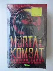 1994 CLASSIC MORTAL COMBAT TRADING CARDS UNOPENED WAX BOX SEALED