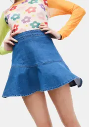 [dELiA*s by Dolls Kill] Can't Be Fooled Denim Skirt