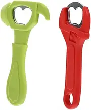 Vaguelly 2pcs Creative Hammer Shape Bottle Opener Lovely Design Portable Wine Opener for Home Bar and Outdoor Use Essential Corkscrew Gadget with Function