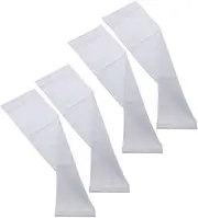 [LIFKOME] Elastic Arm Protectors Sun Blocking Arm Sleeve Sports Sleeves for Boys Summer Arm Sleeves White Nylon
