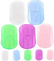 Cabilock Travel Boxes Soap Sheets for Camping Hiking Outdoor Portable Toiletries