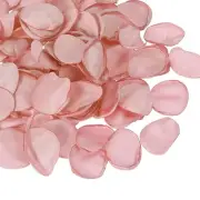Fake Rose Petals, Artificial Petals for Wedding Proposal, Leather Pink