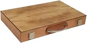 Orion Craft 15" Olive Burl Wood Backgammon Set for 2 Players, Ages 18+