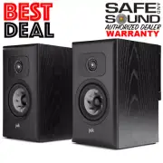 POLK AUDIO LEGEND L100 BOOKSHELF SPEAKERS PAIR - BLACK