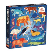 500pc Mudpuppy Kids Jigsaw Puzzle Game Toy 51x51cm Prehistoric Kingdom 8+