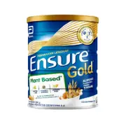 2 Cans X Abbott ENSURE GOLD Milk 800g Plant Based Almond For Middle-age Elderly