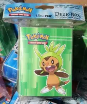 ULTRA-PRO OFFICIALLY LICENSED POKEMON CHESPIN DECK BOX SEALED/NEW