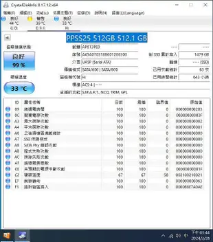 【2手良好SSD】960G 512G 500G 480G 美光 宇瞻 SanDisk 2.5吋 SSD 固態硬碟