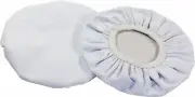 WEN 6010A41 Terry Cloth Applicator Bonnets, 6-Inch, 2-Pack