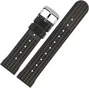 [SMKGKPEYVK] Watch Waffle Strap 20mm Watch Bracelets 20/22mm Universal Mens Diver Watch Band Rubber Fit For Seiko Fit For IWC Fit For Astron