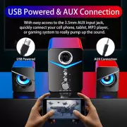 Bluetooth Computer PC Gaming Speakers for Desktop with Subwoofer Music Boombox