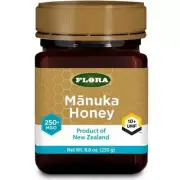 Flora Manuka Honey Mgo 250+/10+ Umf 8.8 oz Jar (8/2026)