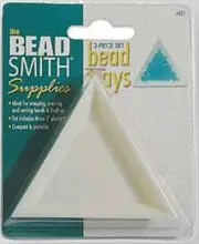 Bead Sorting Trays Triangular Plastic BEADSMITH AT7