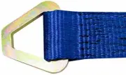 2 PACK 3 FT foot long Axle Tie Down Anchor Strap 10K LB RATED Recovery Tow Strap