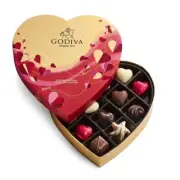 Godiva Chocolatier Valentine’s Day Heart Chocolate Gift Box 14 Piece Assortment