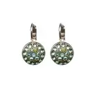 Mariana Earrings Glitzy Peridot AB, Erinite & Pacific Opal Austrian Crystals ...