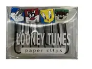 Vintage 1980s Warner Brothers Looney Tunes Set Of 4 Paper Clips New Unopened Box