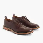 J. Crew Oar Stripe Italian Leather Derbys - Maple - J8989 - Size 8.5